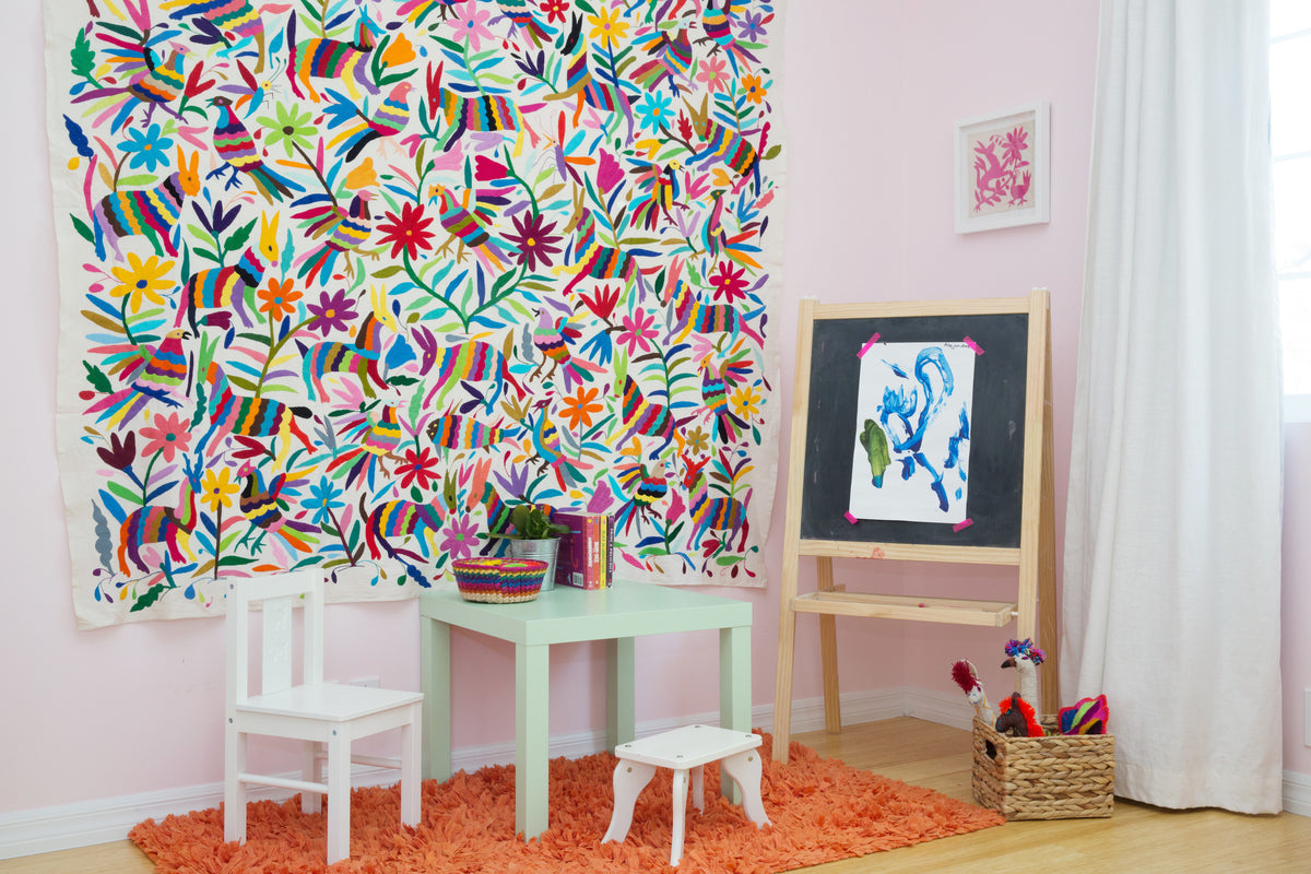 Dreamy Bohemian Toddler Room Make-Over