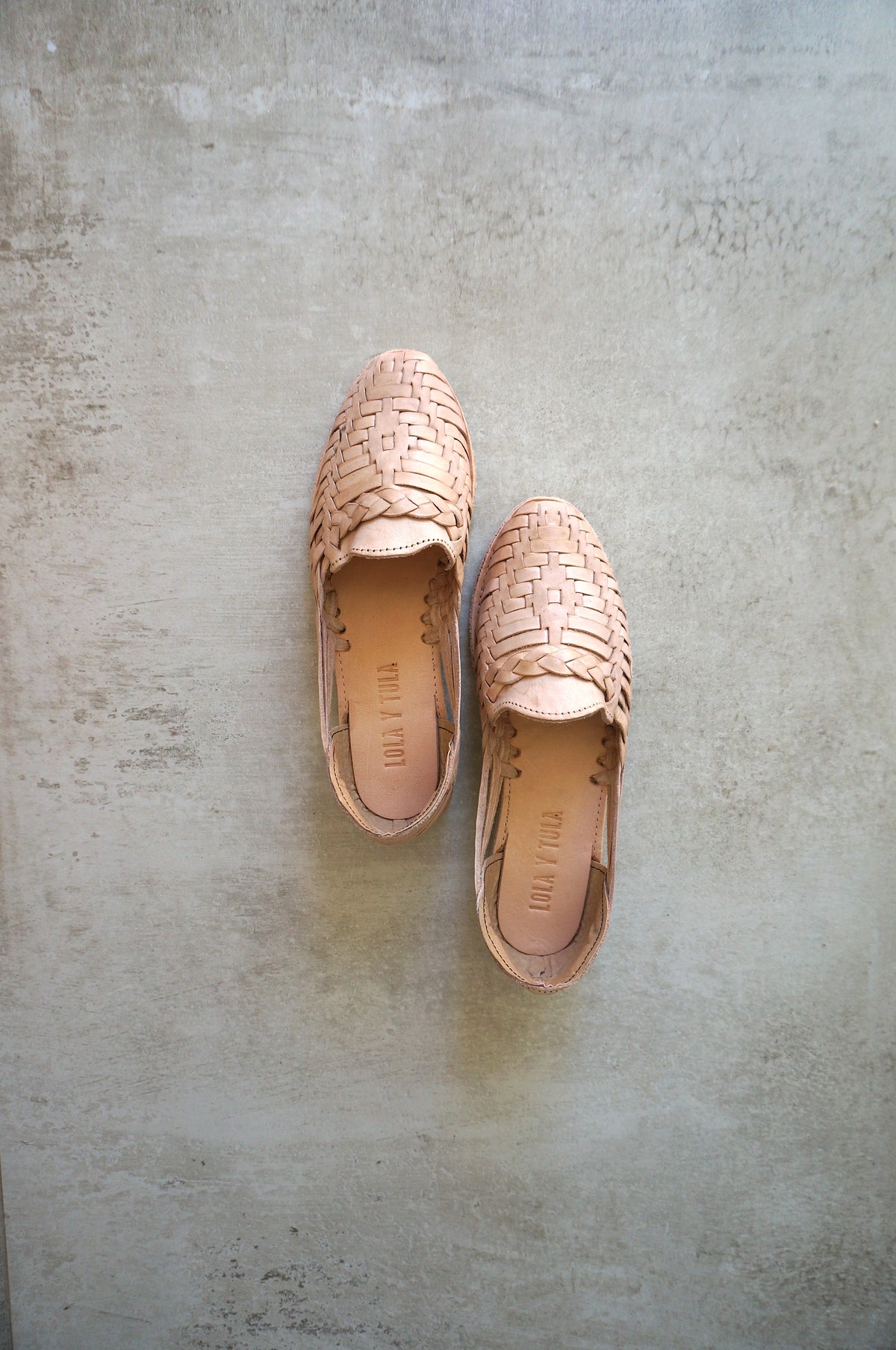 Natural Leather Huarache - FINAL SALE