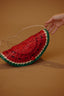 WOVEN WATERMELON BAG