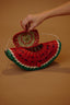 WOVEN WATERMELON BAG