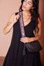 AZTEC STRAP // BLACK + PINK