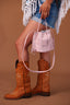 BELLA BUCKET BAG / BLUSH PINK