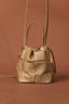 BELLA BUCKET BAG / METALIC GOLD