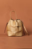 BELLA BUCKET BAG / METALIC GOLD