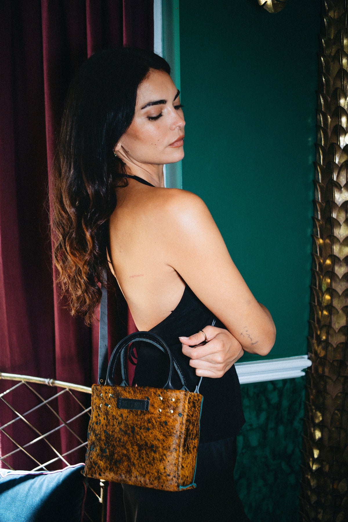 Alejandra 'Chica' Crossbody Tote // Amber