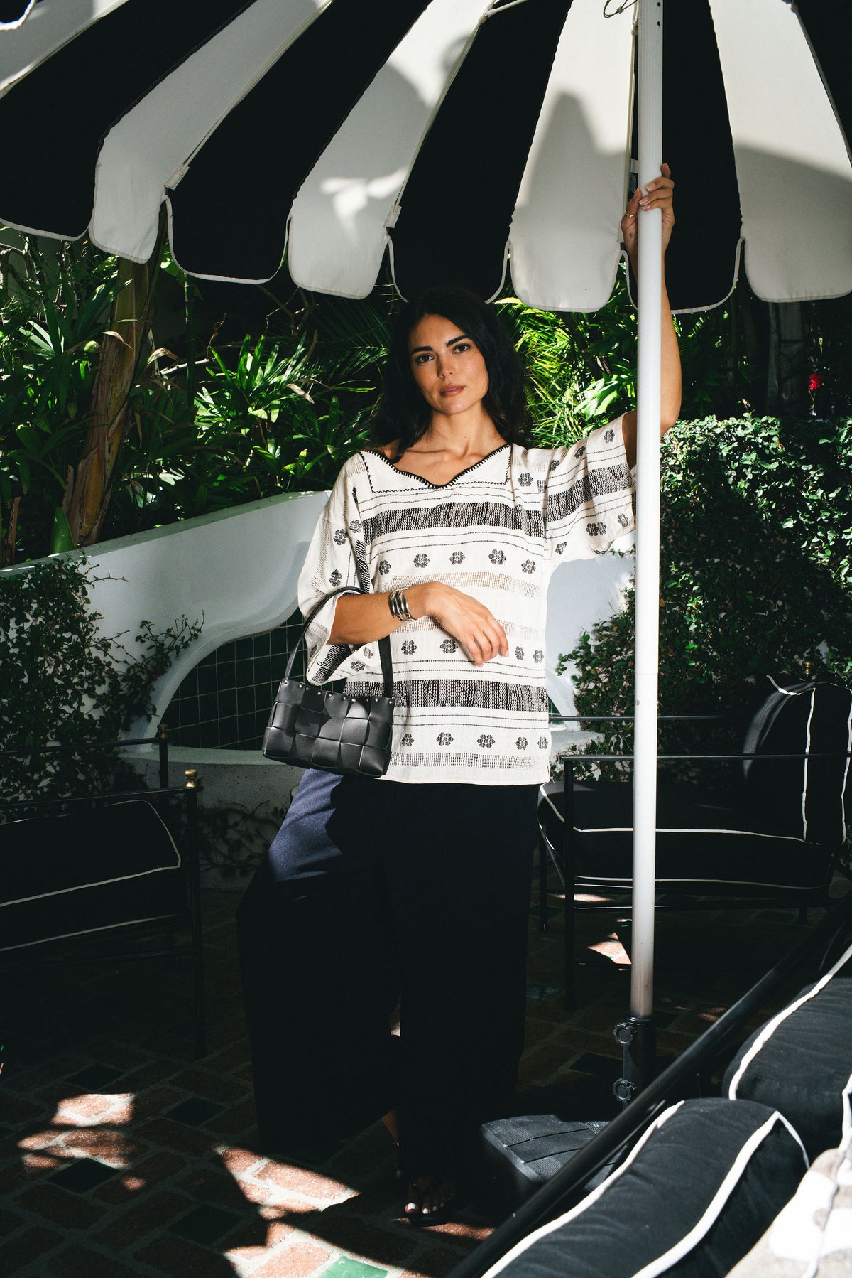Estella Long Sleeve Top // Black