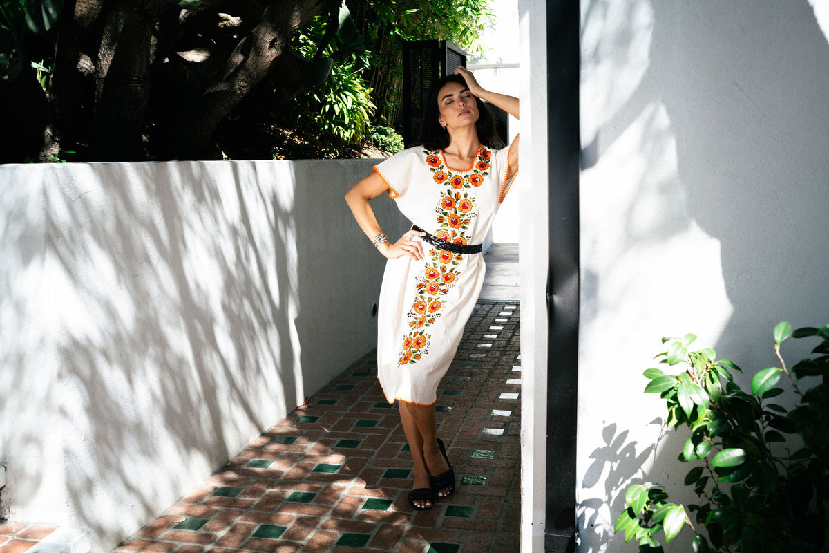 Flor Boho Full Length dress