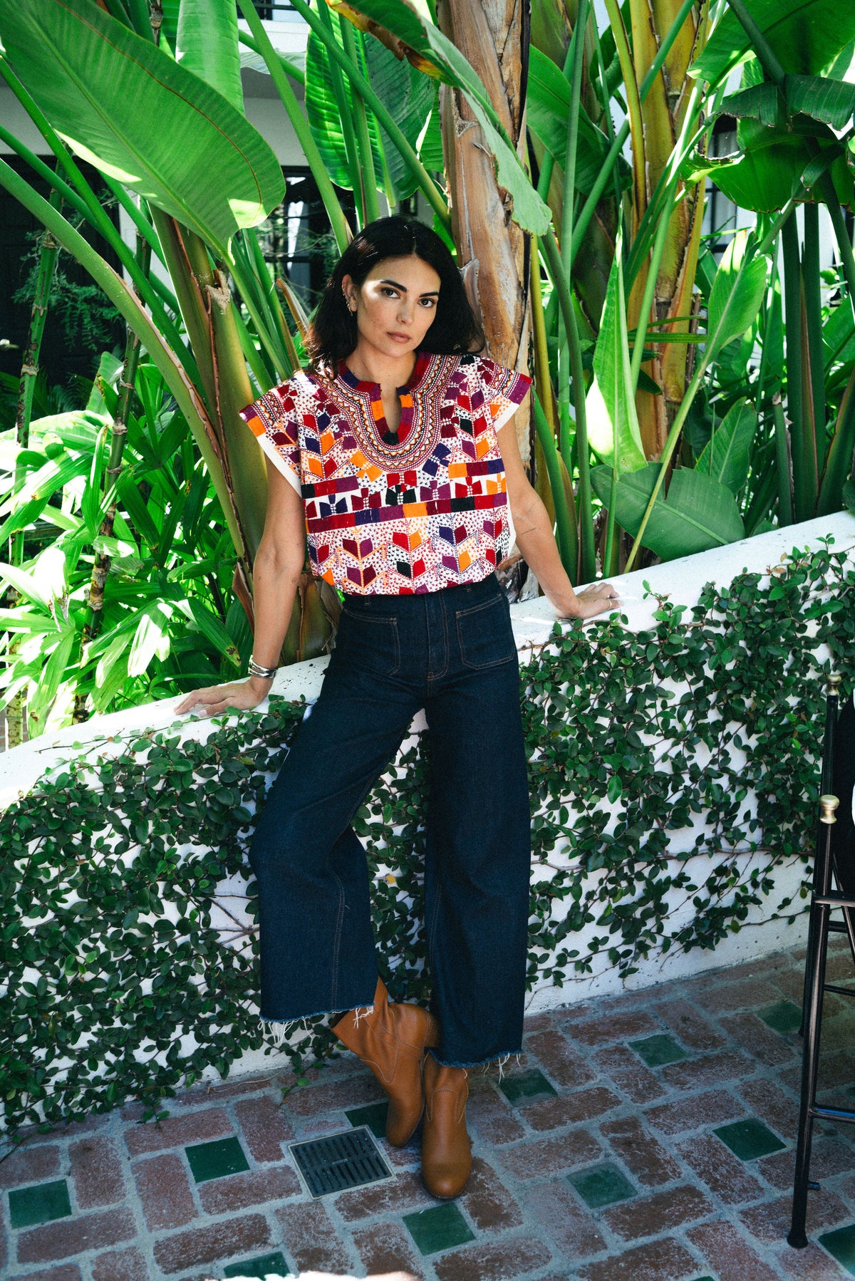 Milpa Blouse in Multi Colors