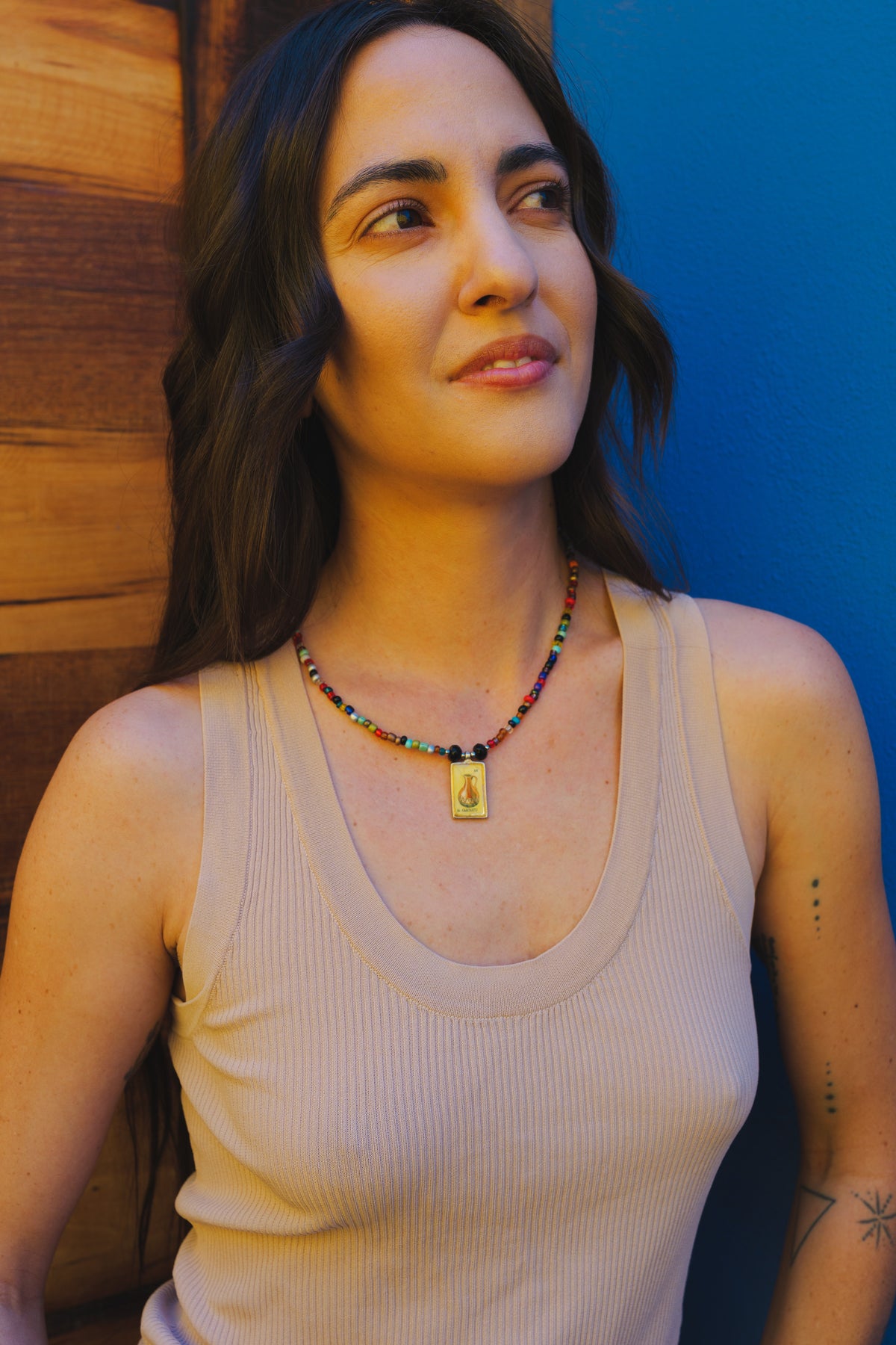 El Cantarito Loteria Necklace