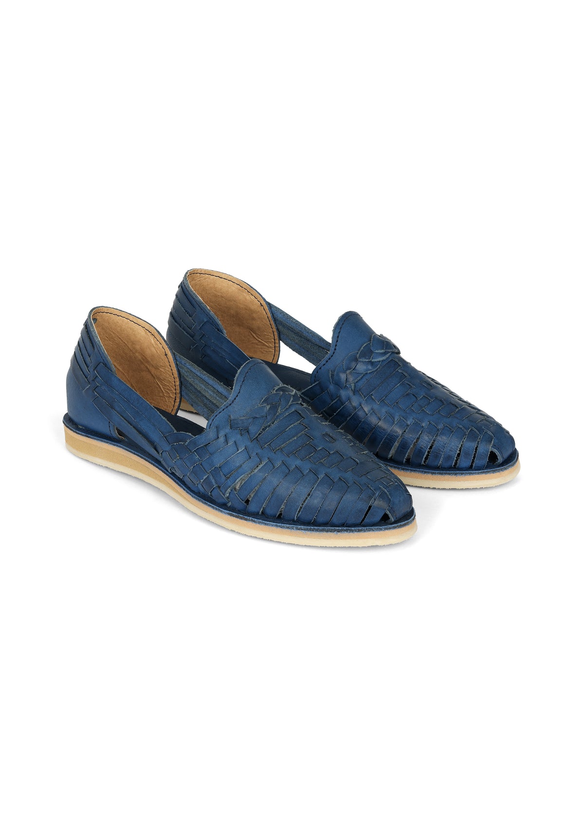 Lapis Leather Huarache - FINAL SALE