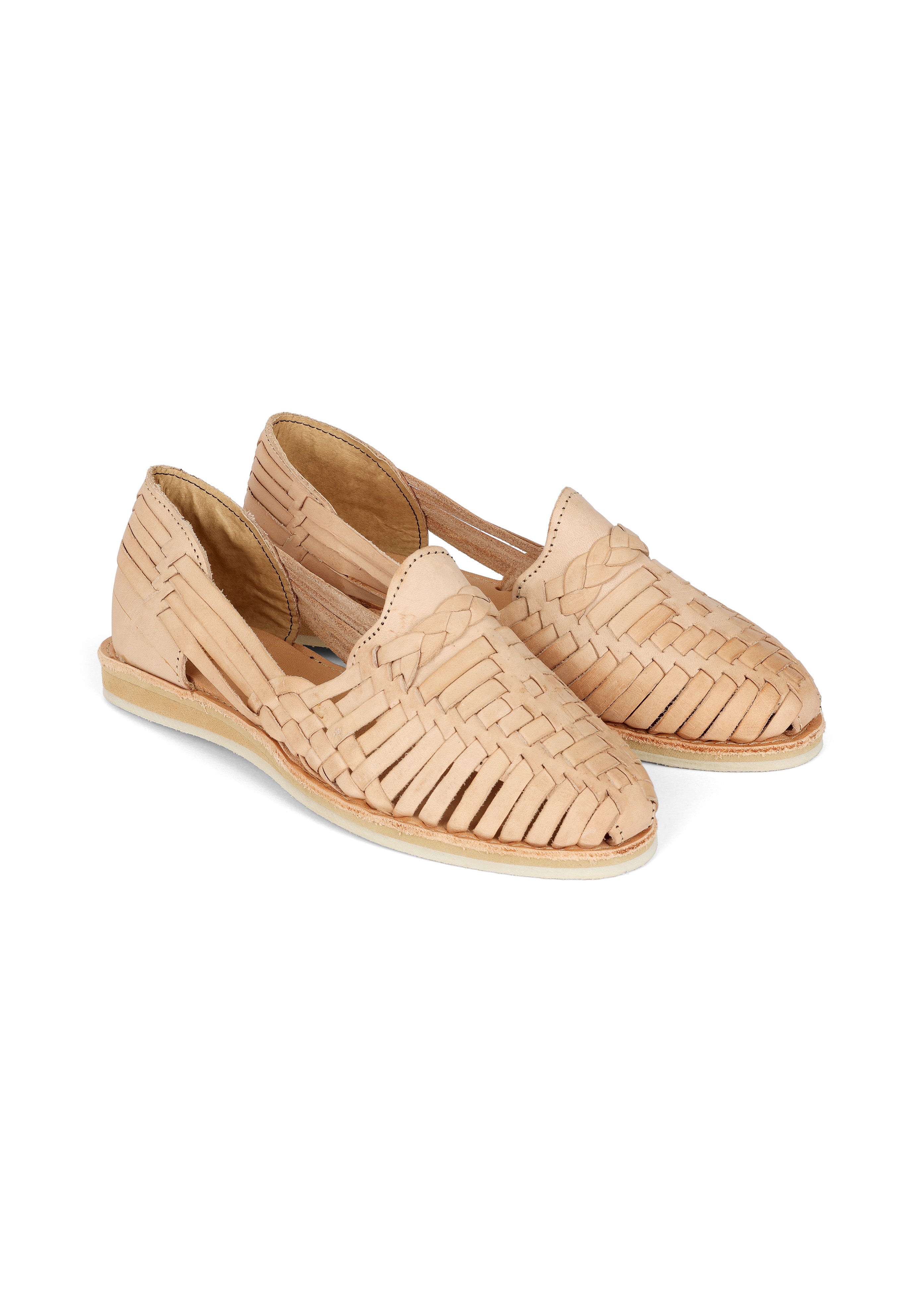 women's leather huarache shoes