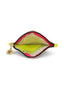 JAGUAR EMBROIDERED ZIP AROUND WALLET // YELLOW