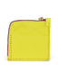 JAGUAR EMBROIDERED ZIP AROUND WALLET // YELLOW