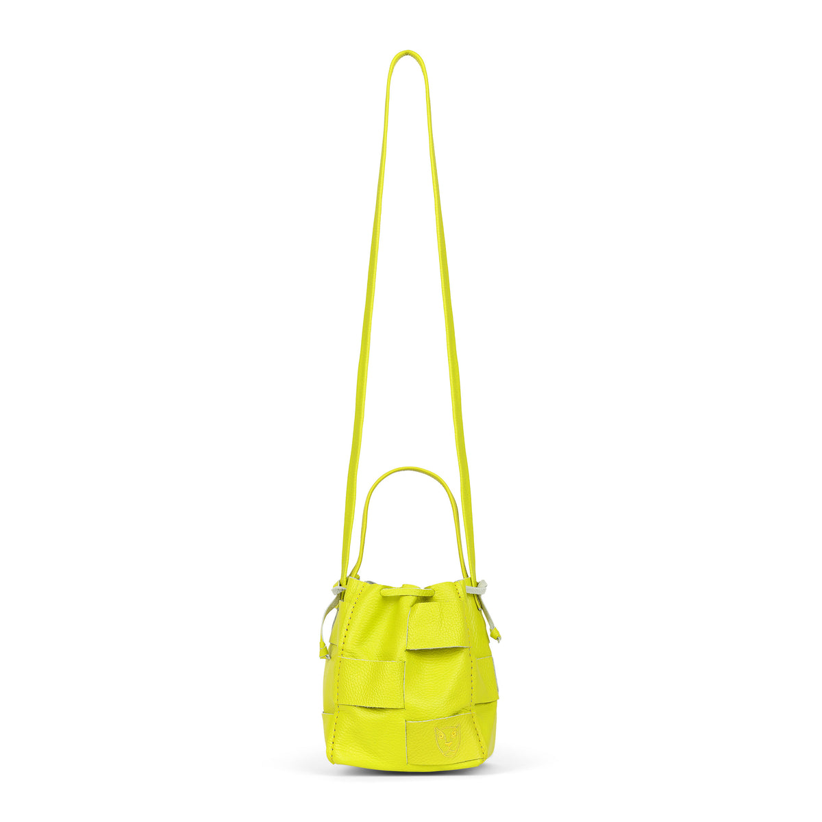 Bella Bucket Bag Highlighter Yellow