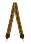 AZTEC STRAP // YELLOW + BLACK