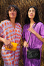 TANGERINE ANIMAL CAFTAN