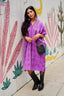 PURPLE CAFTAN