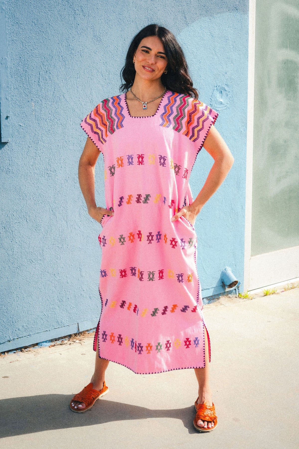 Pink San Juan Caftan