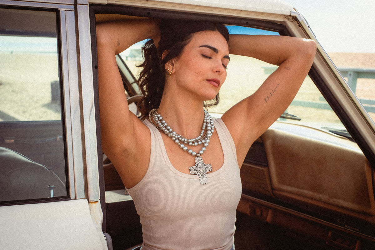 La Madonna Bib Necklace