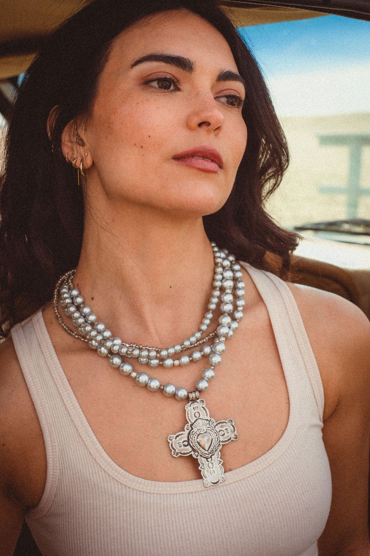 La Madonna Bib Necklace