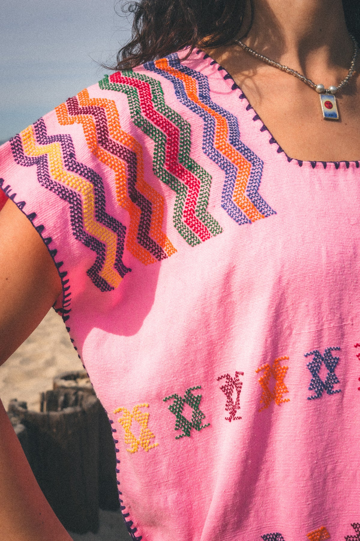 Pink San Juan Caftan