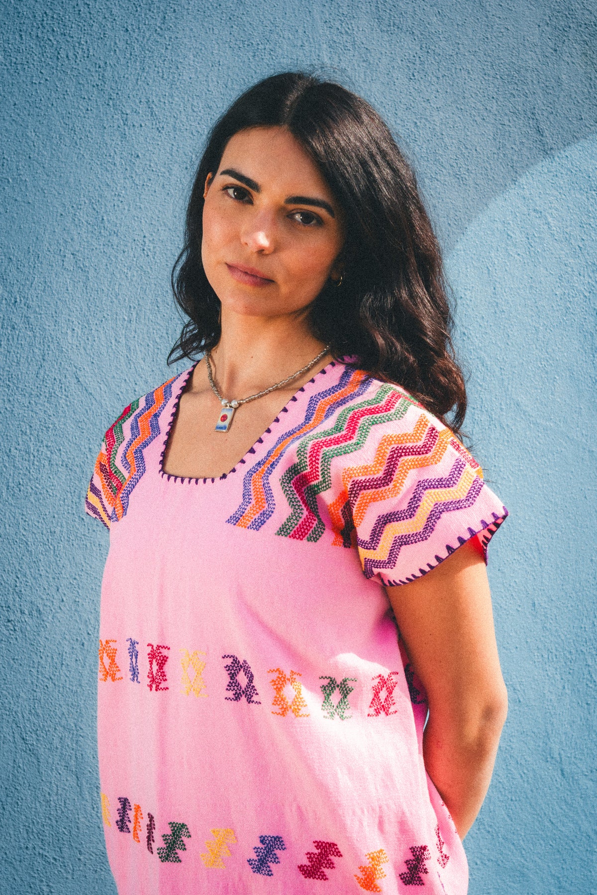 Pink San Juan Caftan