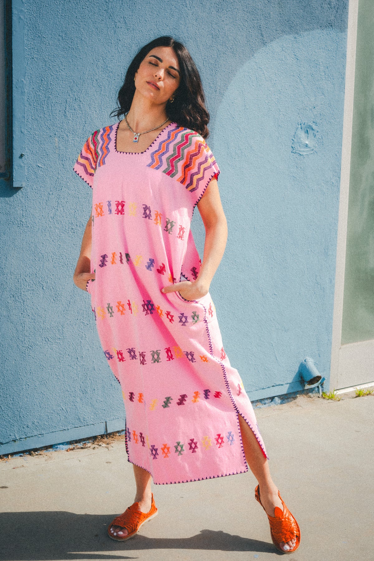 Pink San Juan Caftan