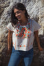 MARGARITA CROP TOP / TANGERINE
