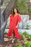 YALALAG HUIPIL CAFTAN // RED