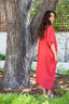 YALALAG HUIPIL CAFTAN // RED