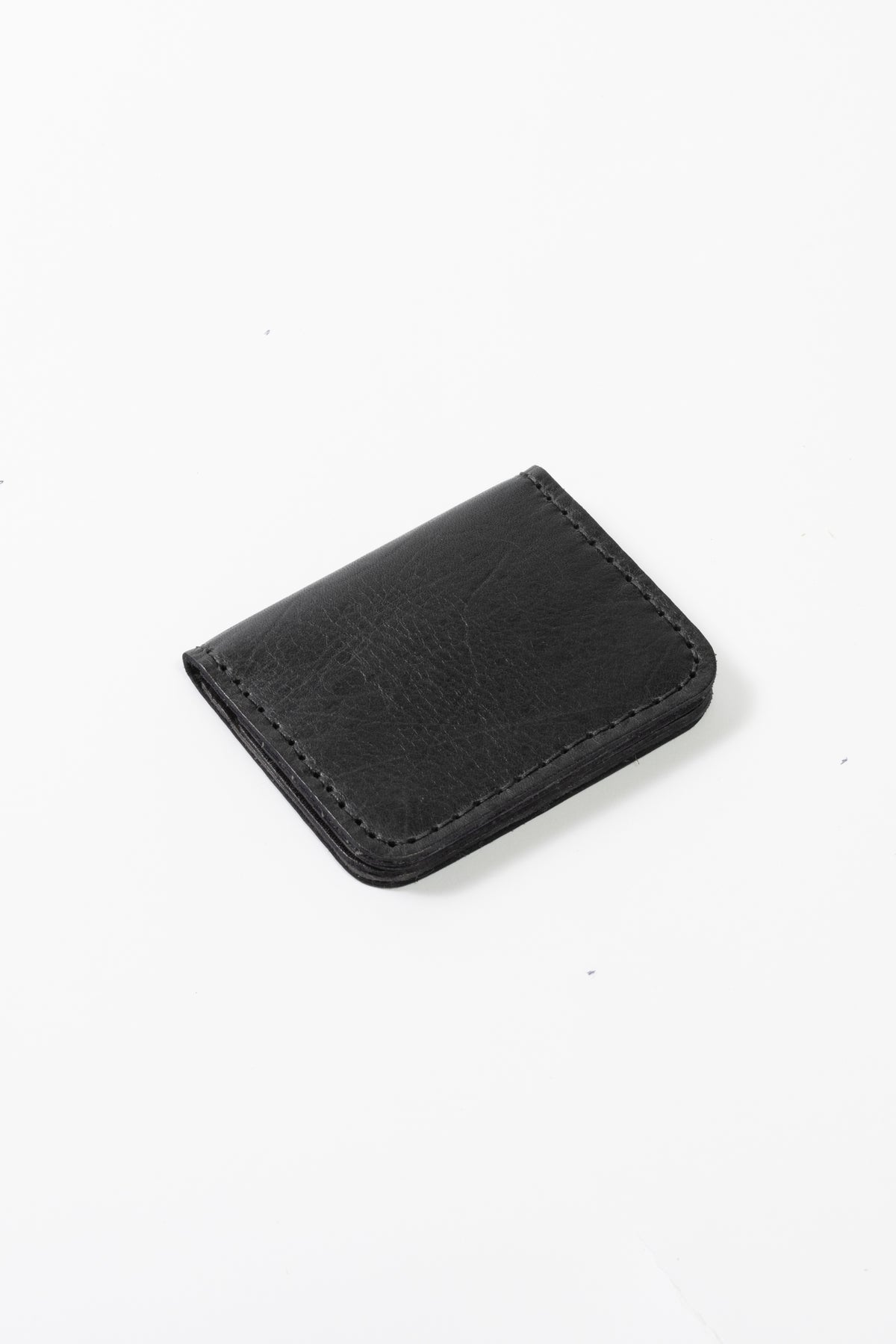 Leather Cardholder Wallet Black