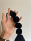 POM POM GARLAND / BLACK