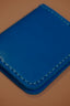 LEATHER CARDHOLDER WALLET // PACIFIC BLUE