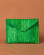 PALM CLUTCH / GREEN