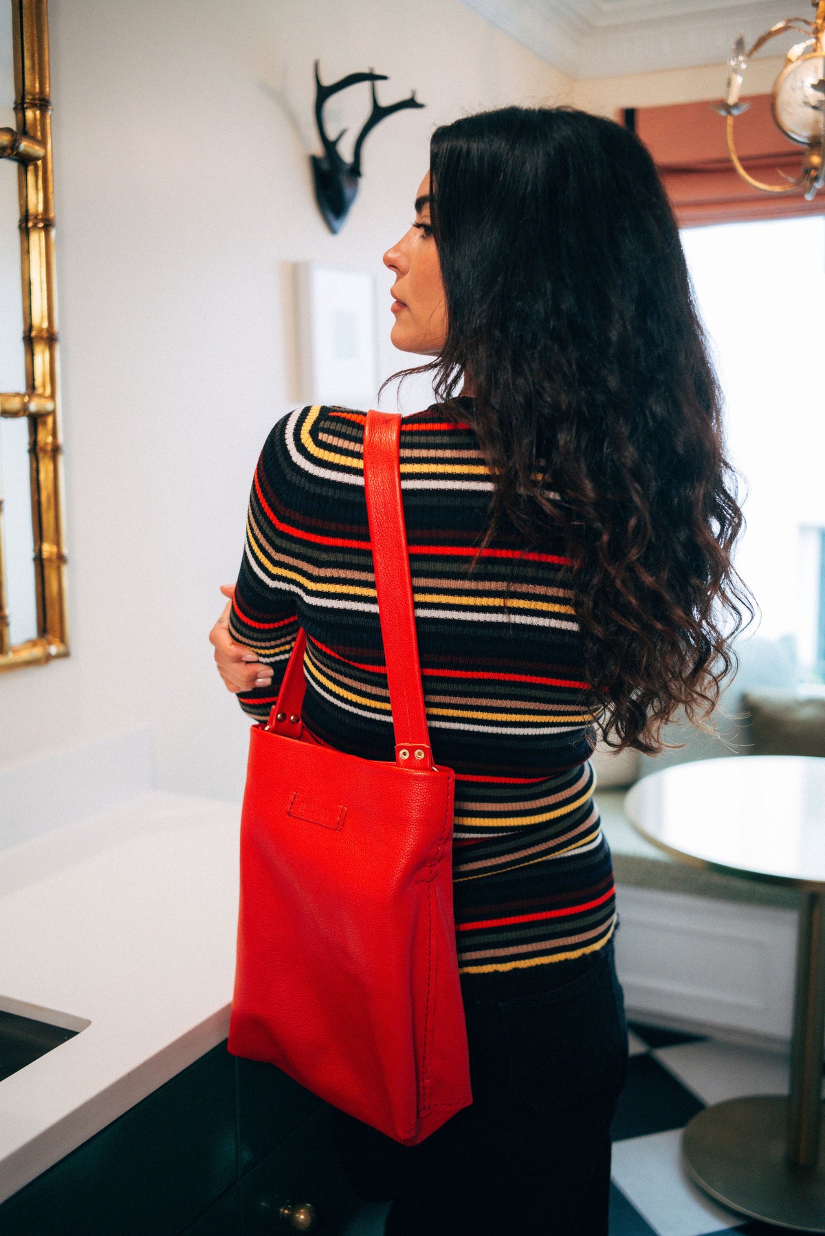 Joaquin Tote // Crimson