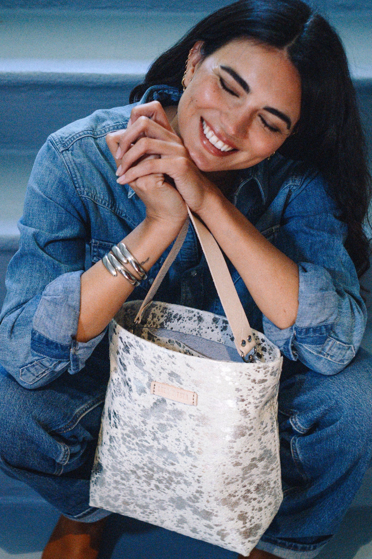 Joaquin Tote // Silver