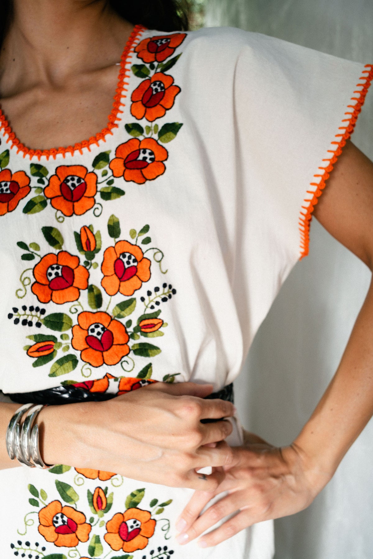 Flor Boho Full Length dress