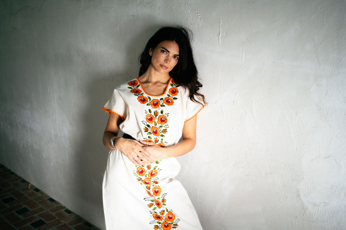 Flor Boho Full Length dress