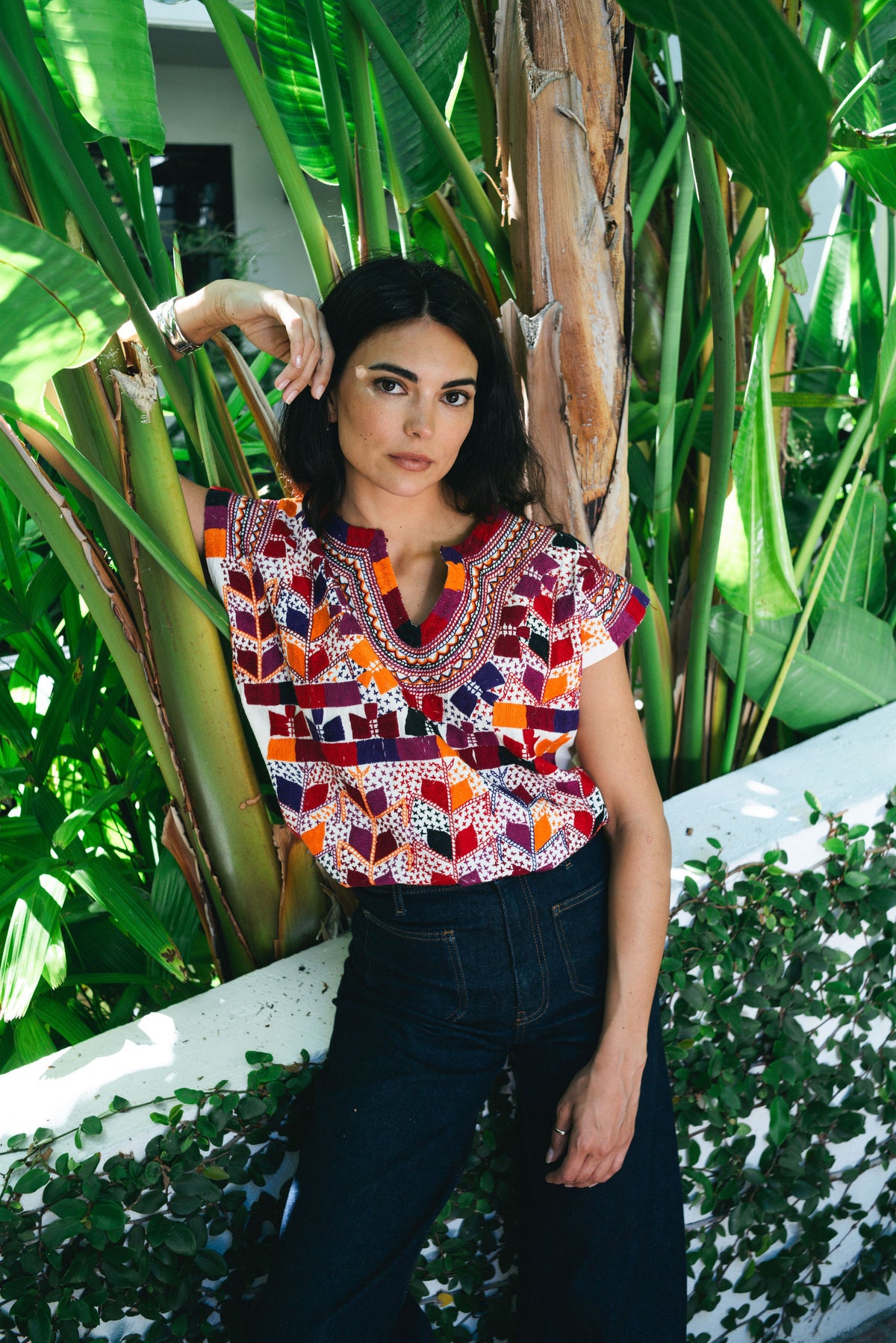 Milpa Blouse in Multi Colors