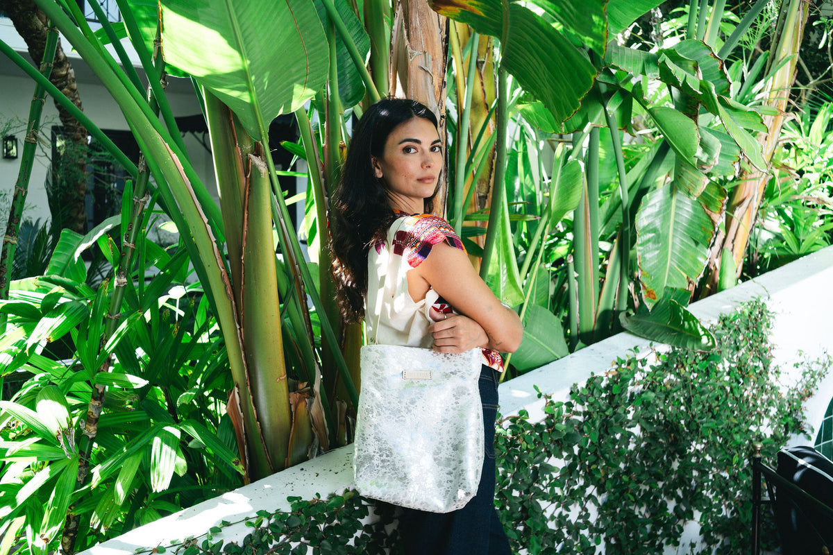 Joaquin Tote // Silver