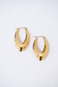 CHUNKY GOLD HOOPS