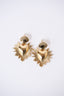 IMMACULATE GOLD HEART EARRINGS