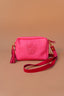 JAGUAR LUCIA CROSSBODY// HOT PINK