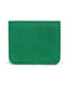 LEATHER CARDHOLDER WALLET // EMERALD