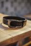 EMBOSSED LEATHER BELT