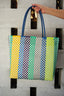 MEXICAN MARKET BAG / COLOR STRIPE