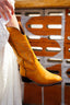 THE ADRIA COWBOY BOOT WITH GOLD THREAD