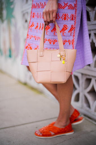 Carmen Basket Bag Sand