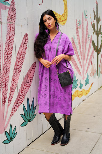 PURPLE CAFTAN