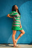 Venice Mini Caftan Green